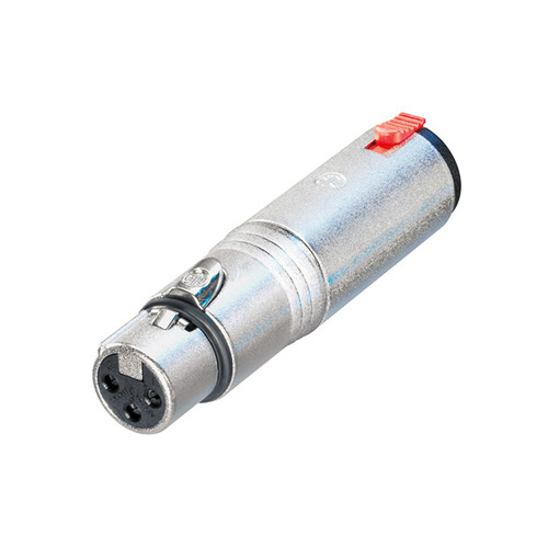 Neutrik NA 3 FJ Adapter XLR female naar 6,3mm jack female stereo snel